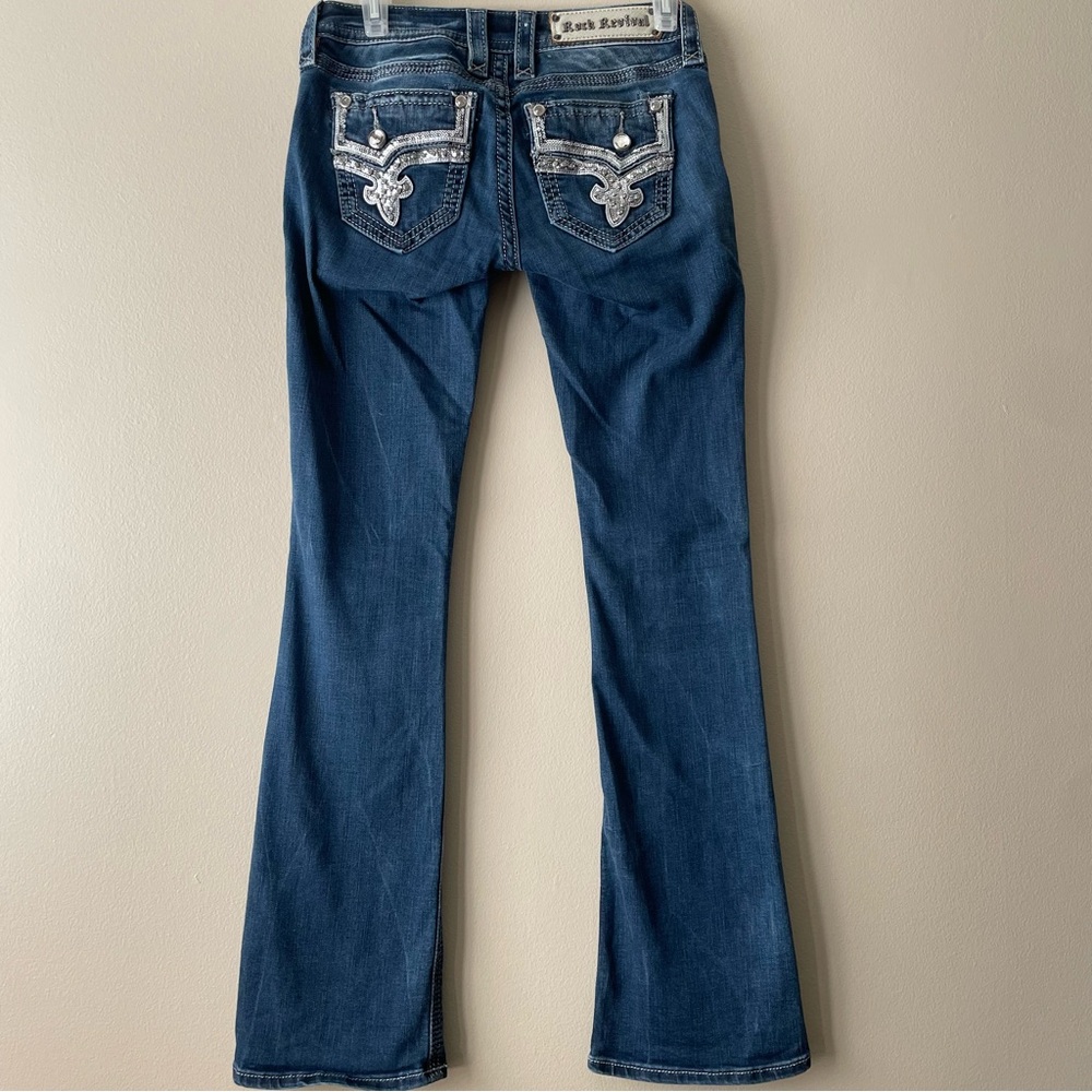 Rock Revival Betty Bootcut Jeans Women’s 24 - Picture 2 of 16